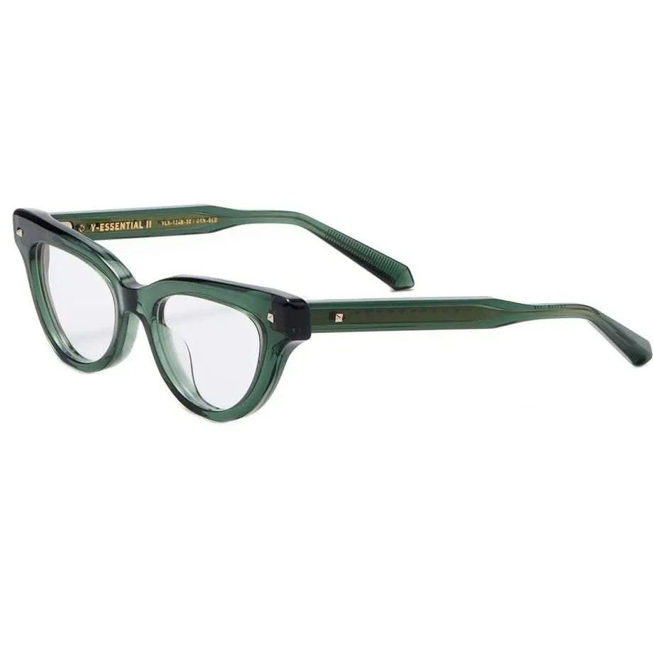 Valentino V-essential II VLX-124B Crystal Emerald Green Eyeglasses