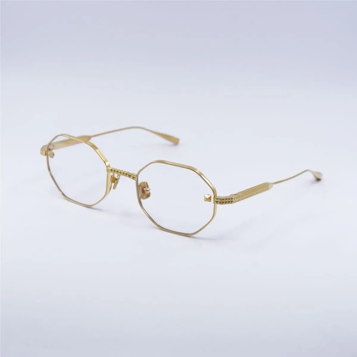 Valentino V-stud VLX-122C Shiny Gold 52mm Eyeglasses