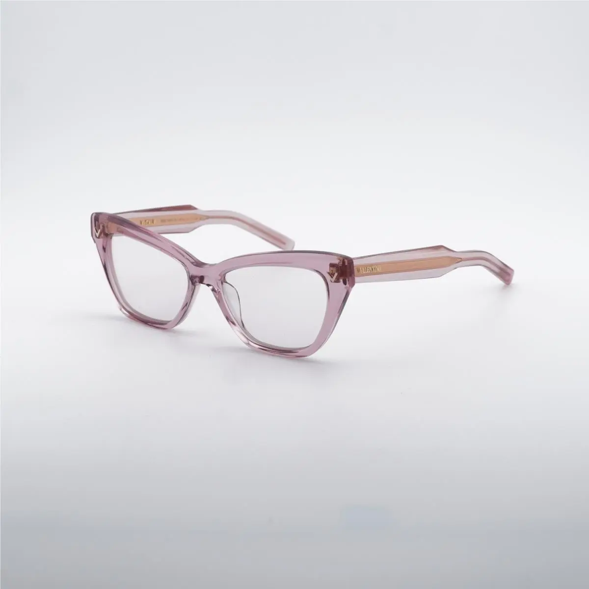 Valentino V-tale VLX-140C Transparent Pink 53mm Eyeglasses