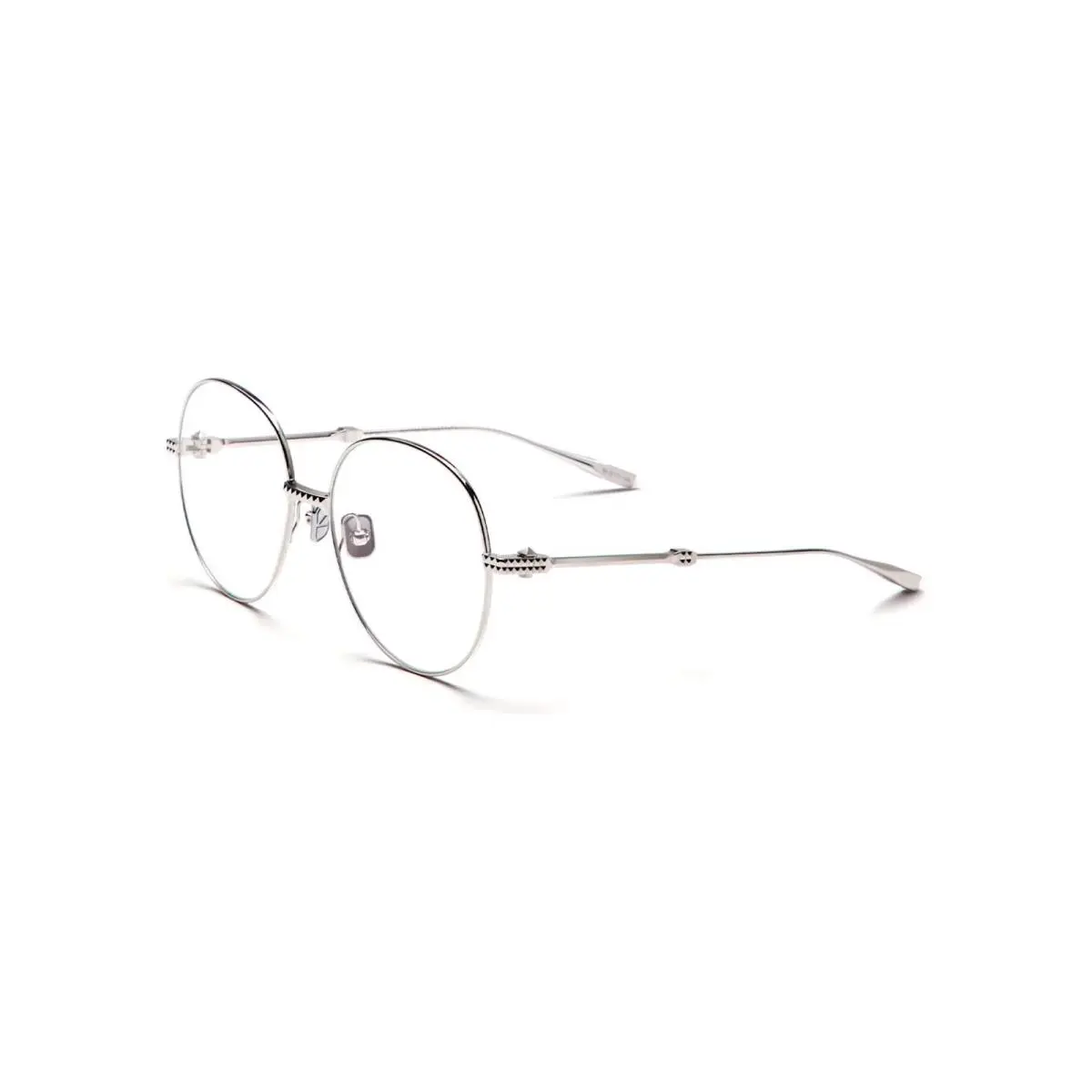 Valentino V-stud-iii VLX-136B Silver 56MM Eyeglasses 56-17-140