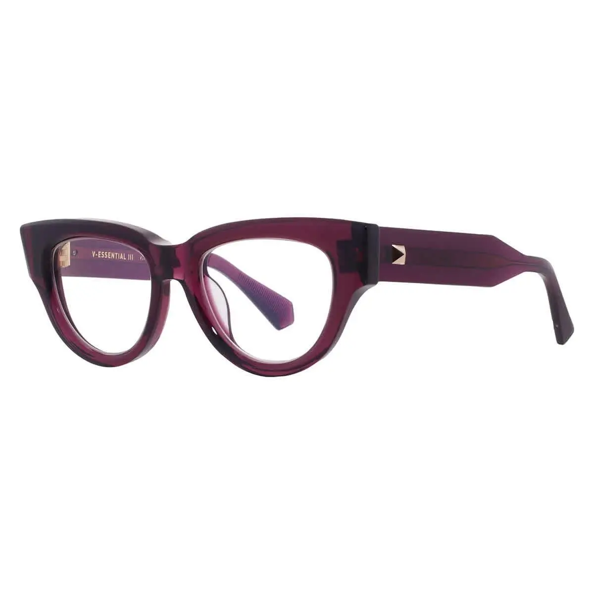 Essential - Iii Demo Cat Eye Ladies Eyeglasses VLX-125 B 52 by Valentino
