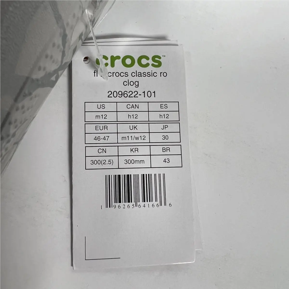 Crocs shoes - Crocs Classic - Classic - 209622-101 - White (UPC: 196265641666) 13