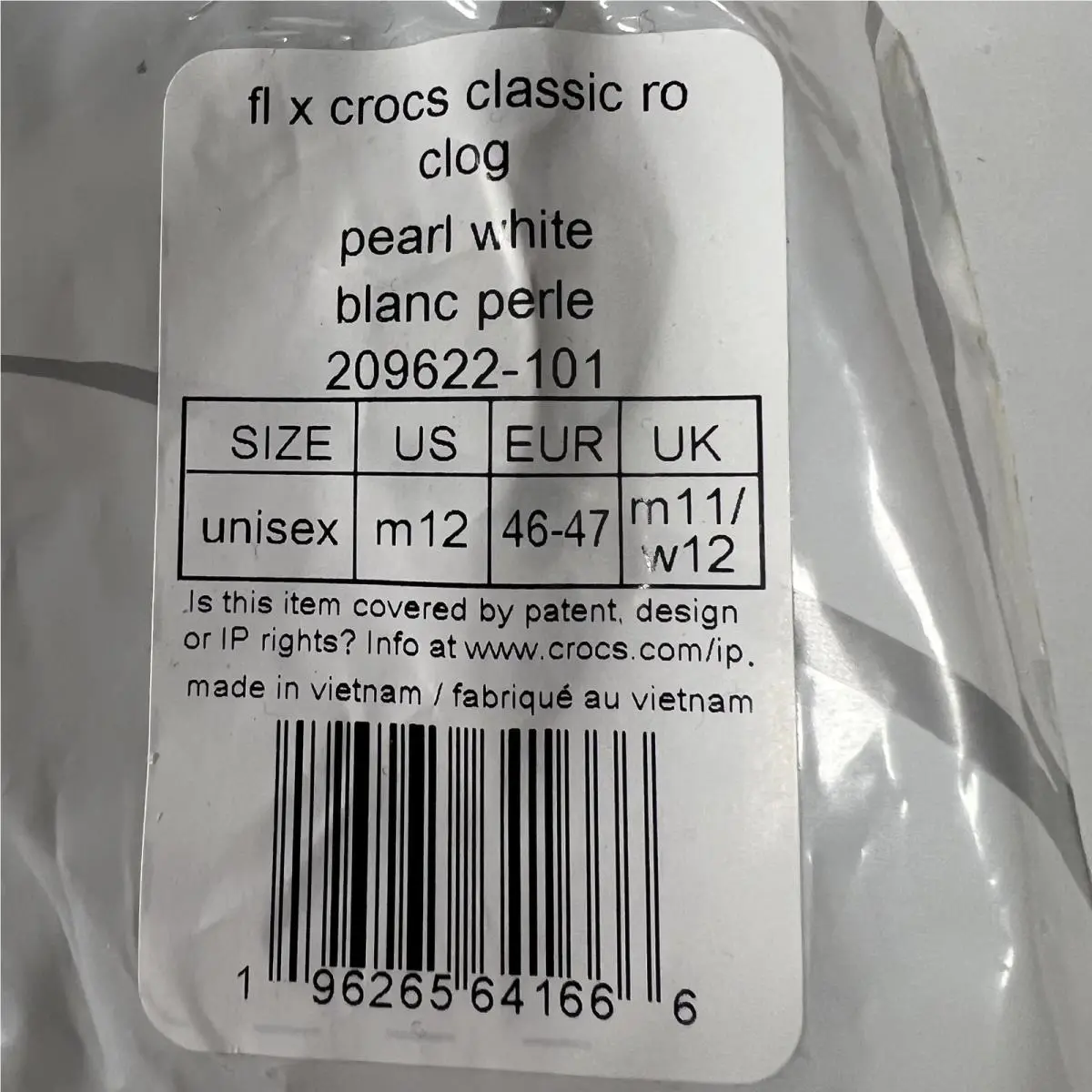 Crocs shoes - Crocs Classic - Classic - 209622-101 - White (UPC: 196265641666) 14