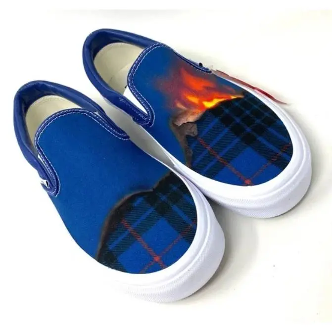 Vans shoes - VANS CLASSIC SLIP ON - CLASSIC SLIP - VN000XG81P4 - Blue 1