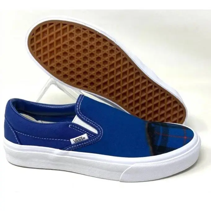 Vans shoes - VANS CLASSIC SLIP ON - CLASSIC SLIP - VN000XG81P4 - Blue 5