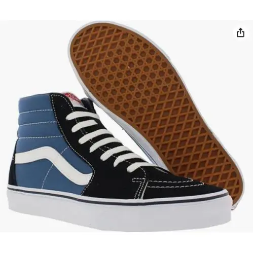 Vans shoes - VANS Sk8-Hi - VN000D5INVY - BLACK/NAVY/WHITE 0