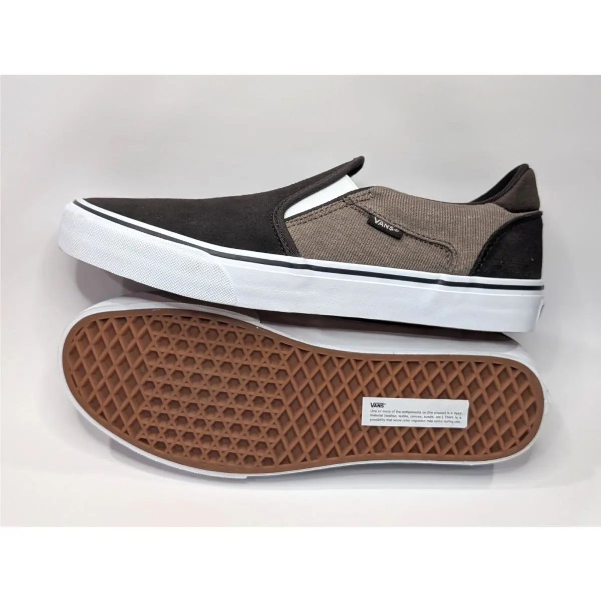 Vans shoes - Vans Asher Deluxe - Asher Deluxe - VN000CSYCFF - Coffee 2