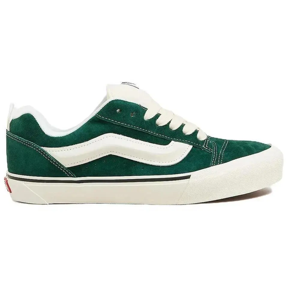 Vans Knu Skool Mens Size 9 Pig Suede Green White VN000CS0CX2