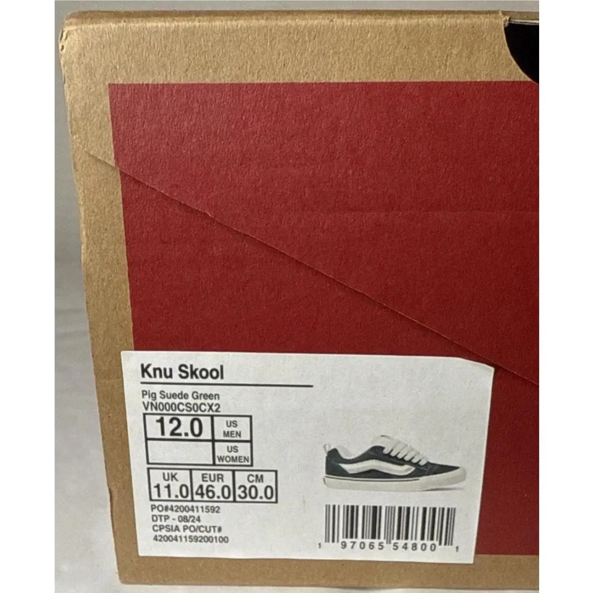 Vans shoes - VANS Knu Skool - Knu Skool - VN000CS0CX2 - Green, Manufacturer: Green (UPC: 197065548001) 17