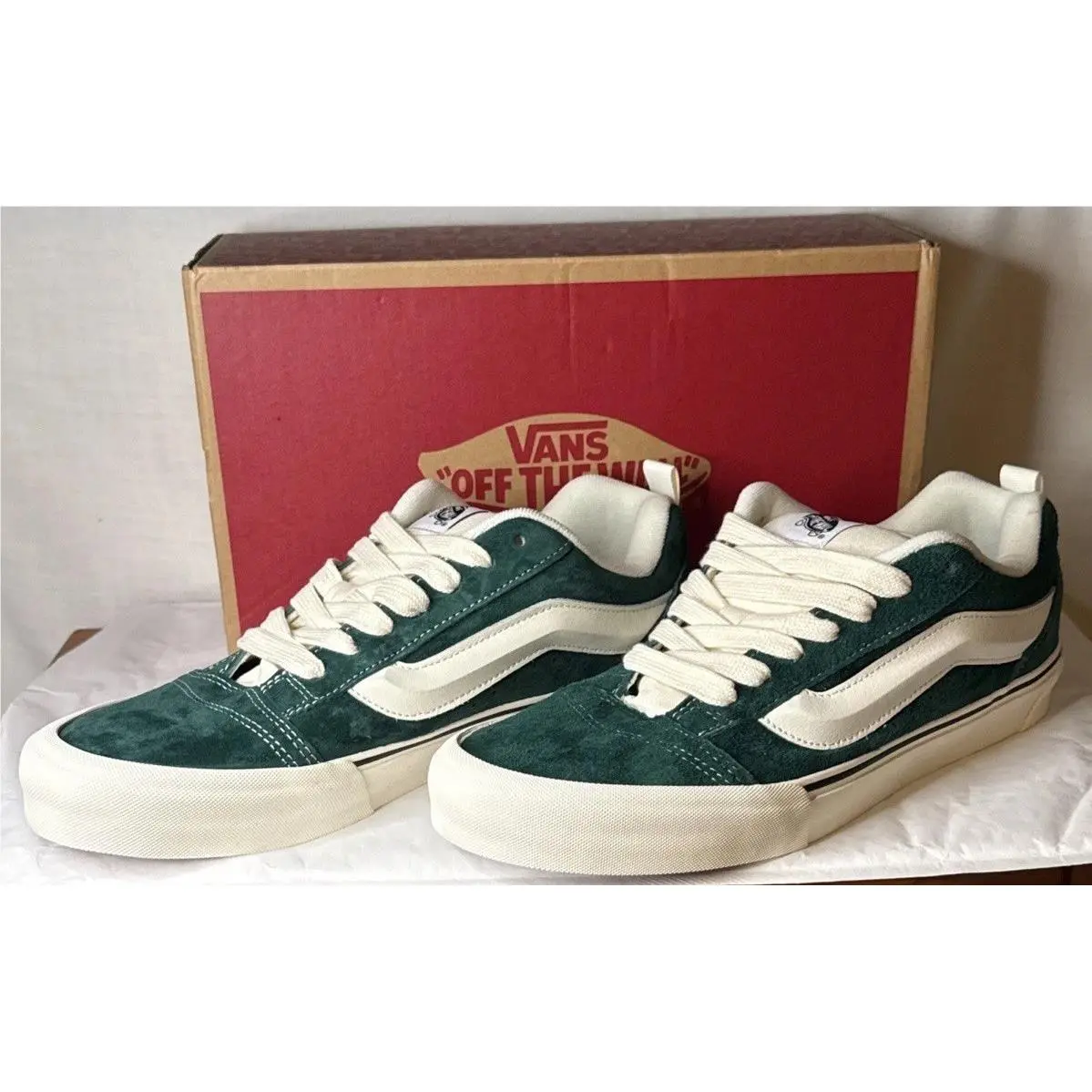 Vans shoes - VANS Knu Skool - Knu Skool - VN000CS0CX2 - Green, Manufacturer: Green (UPC: 197065548001) 18