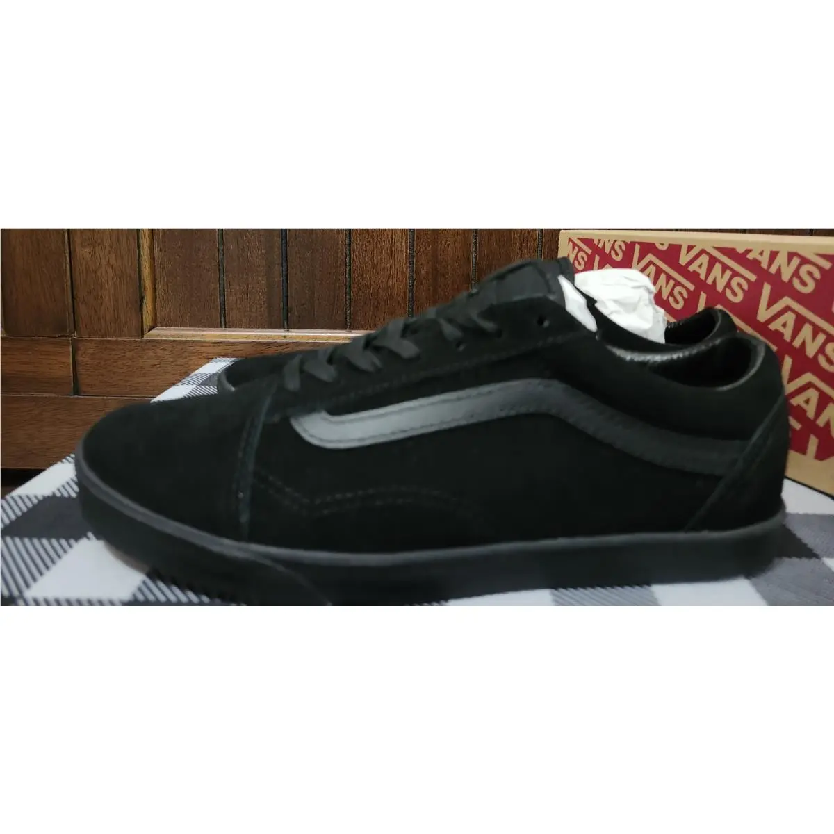 Vans shoes - VANS Old Skool - Old Skool - VN000CS0CX2 - Black 4