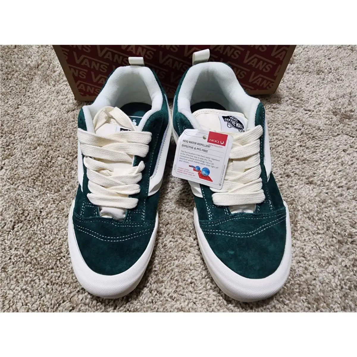 Vans shoes - VANS Knu Skool - Knu Skool - VN000CS0CX2 - Green, Manufacturer: Green (UPC: 197065548001) 0