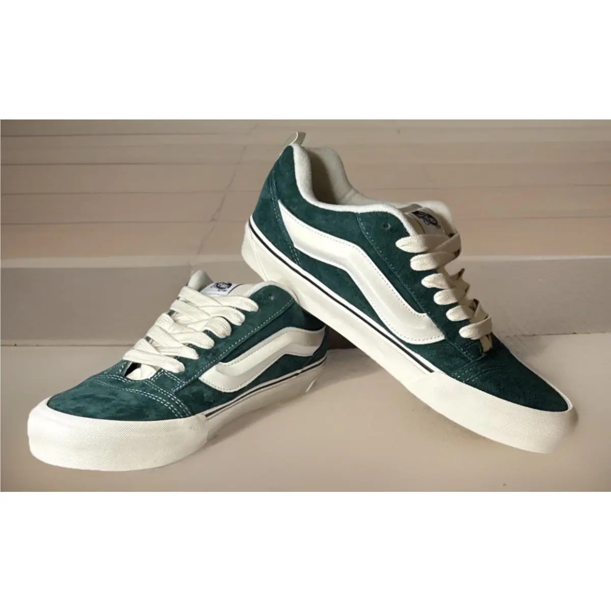 Vans shoes - VANS Knu Skool - Knu Skool - VN000CS0CX2 - Green, Manufacturer: Green (UPC: 197065548001) 13