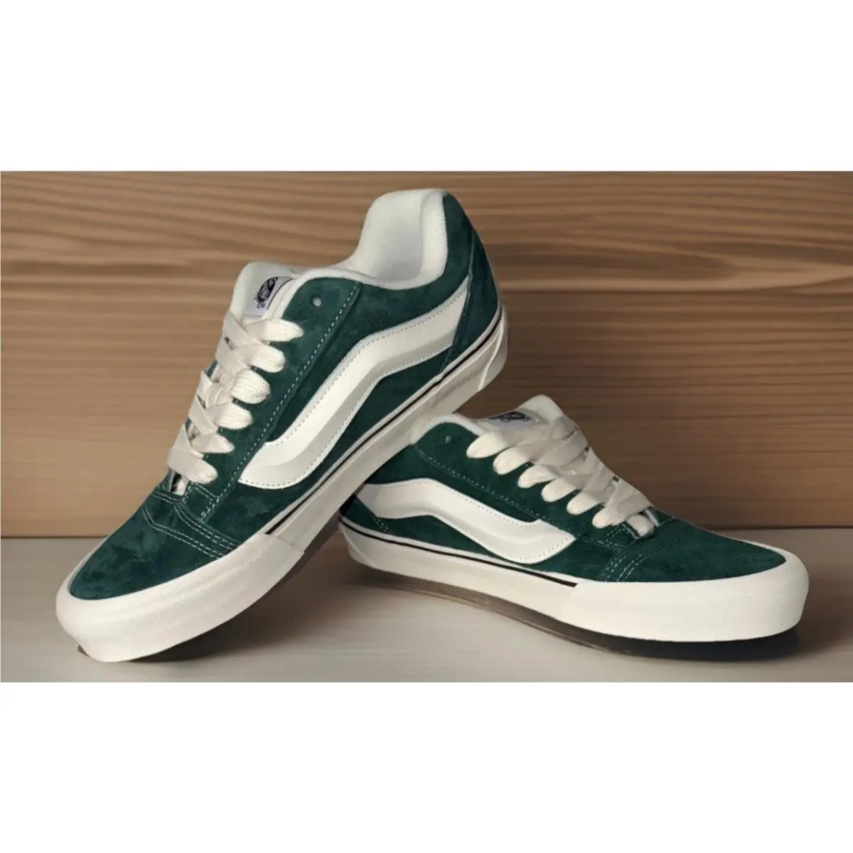 Vans shoes - VANS Knu Skool - Knu Skool - VN000CS0CX2 - Green, Manufacturer: Green (UPC: 197065548001) 0