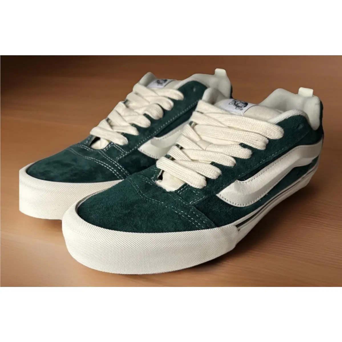 Vans shoes - VANS Knu Skool - Knu Skool - VN000CS0CX2 - Green, Manufacturer: Green (UPC: 197065548001) 6