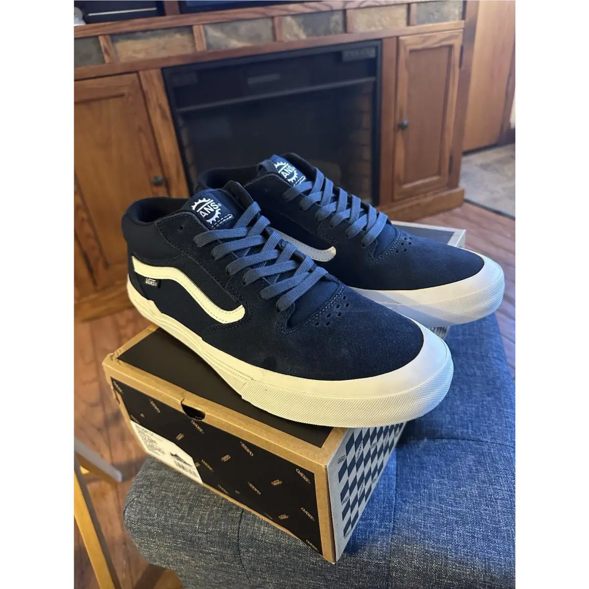 Vans shoes - Vans Bmx Style 114 - Bmx Style - VN0A2Z3VNAV - Navy (UPC: 0197065772758) 1