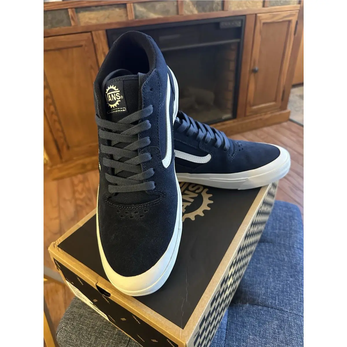 Vans shoes - Vans Bmx Style 114 - Bmx Style - VN0A2Z3VNAV - Navy (UPC: 0197065772758) 2