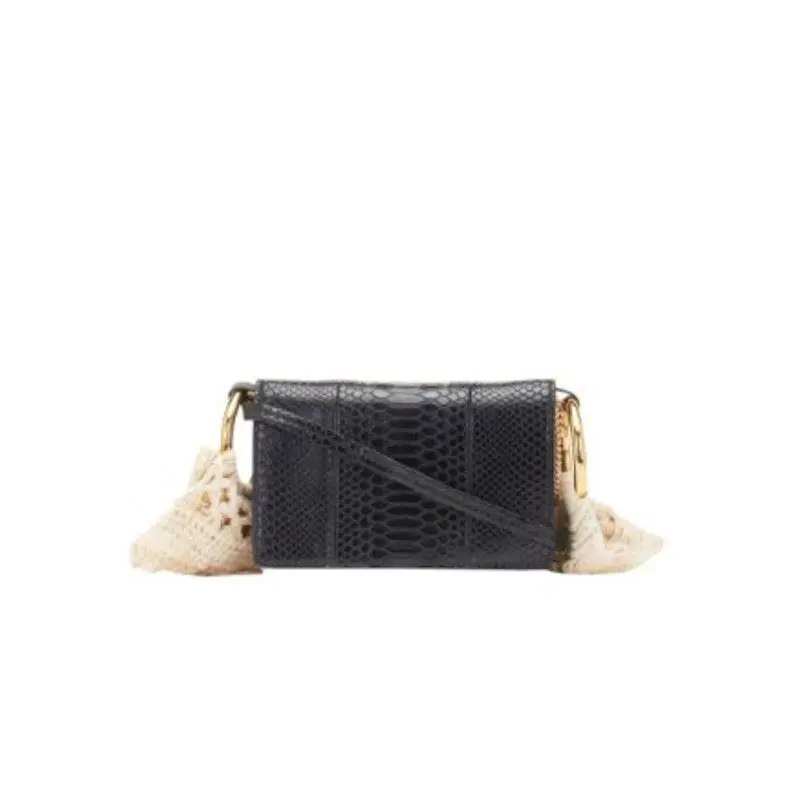 Stella Mccartney Women Bag Mini Shoulder Bag Black Ivory 521026-W8314-1065 by Stella McCartney
