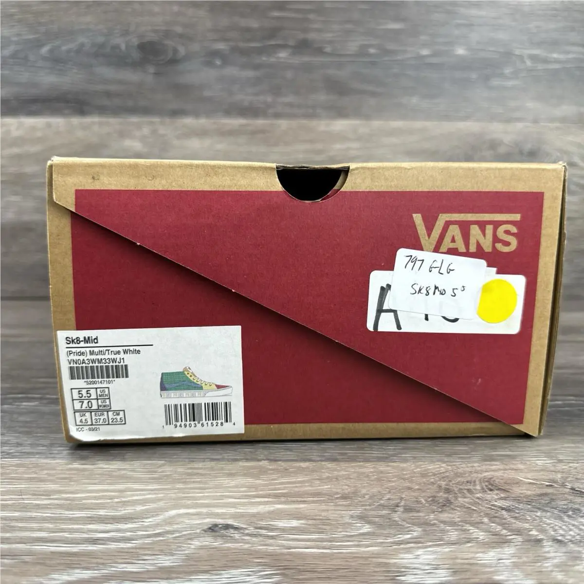 Vans shoes - VANS Sk8-Mid - VN0A3WM33WJ1 - Multicolor 15