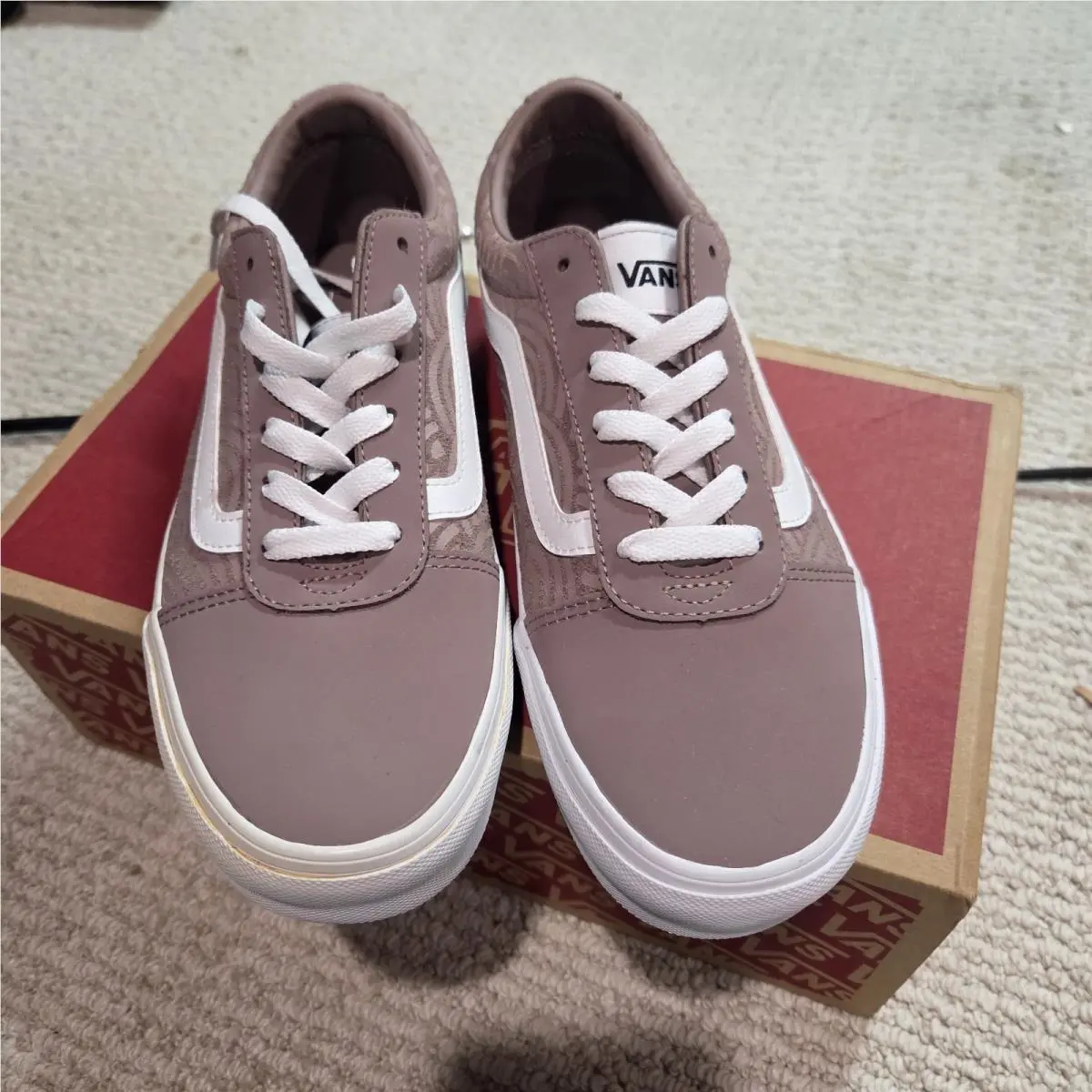 Vans shoes - VANS Ward - Ward - VN0A3IUNCL2 - Mauve 3
