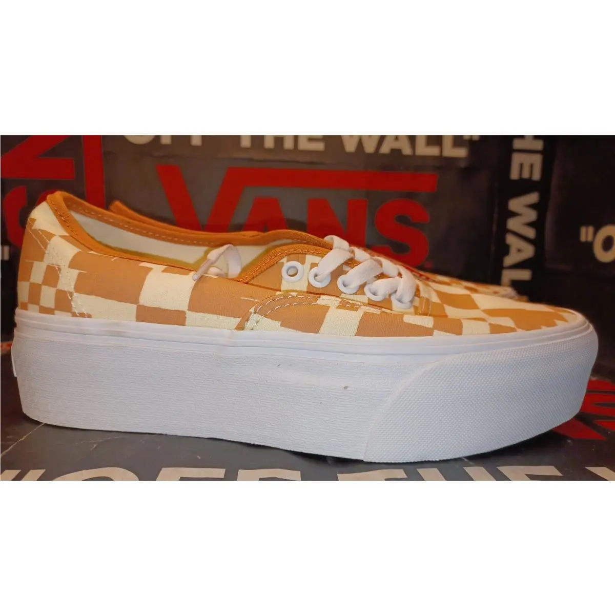 Vans shoes - VANS Authentic Platform - Authentic Platform - VN0AKXXSST - Sandstone 1