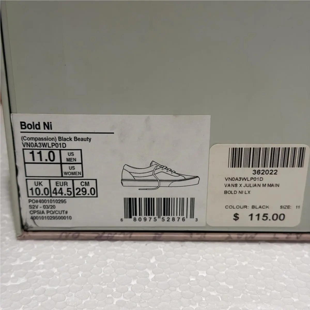 Vans shoes - VANS Vault - Vault - Black (UPC: 196244813930) 4