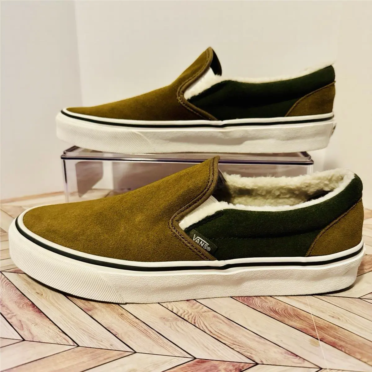 Vans shoes - VANS Classic Slip-On - Classic - VN0009Q7BYW - Brown 0
