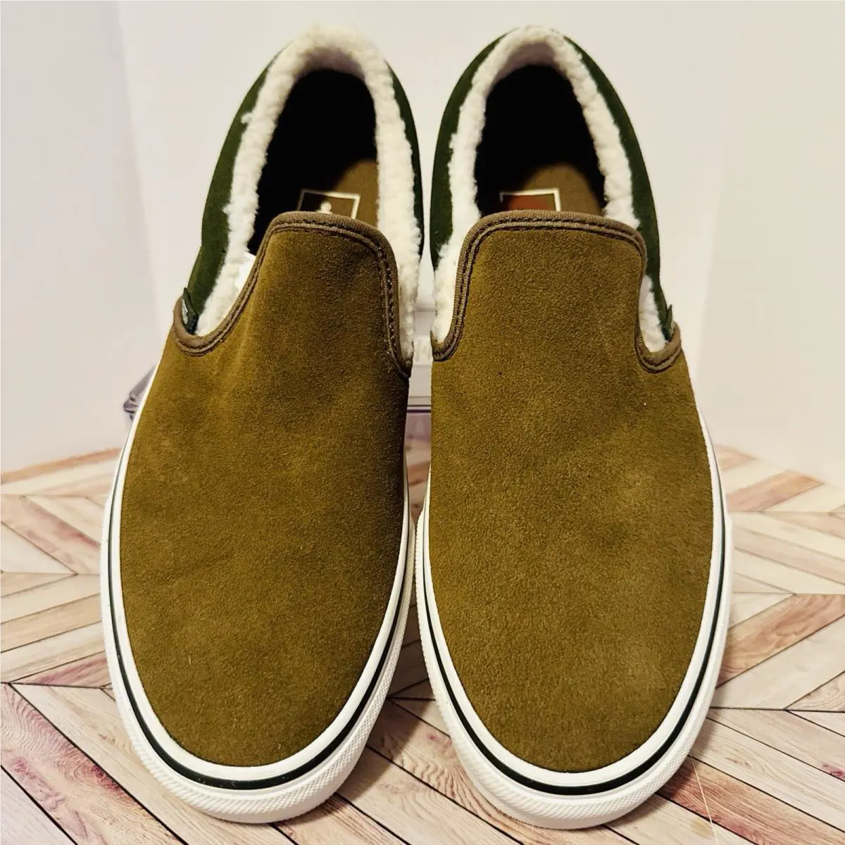 Vans shoes - VANS Classic Slip-On - Classic - VN0009Q7BYW - Brown 1
