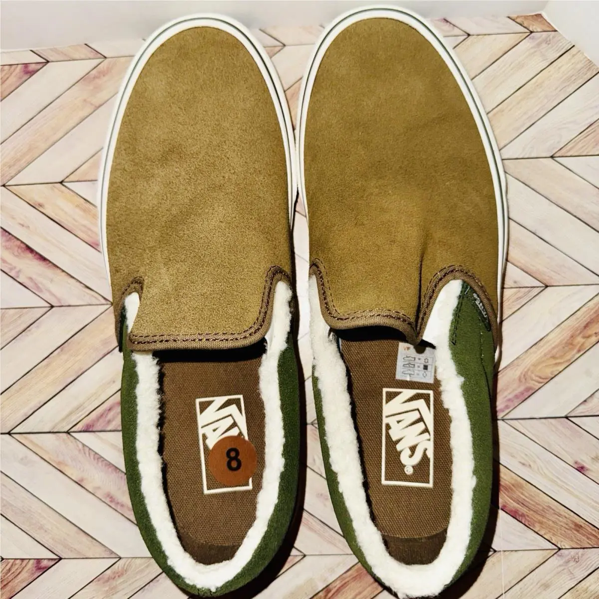 Vans shoes - VANS Classic Slip-On - Classic - VN0009Q7BYW - Brown 3