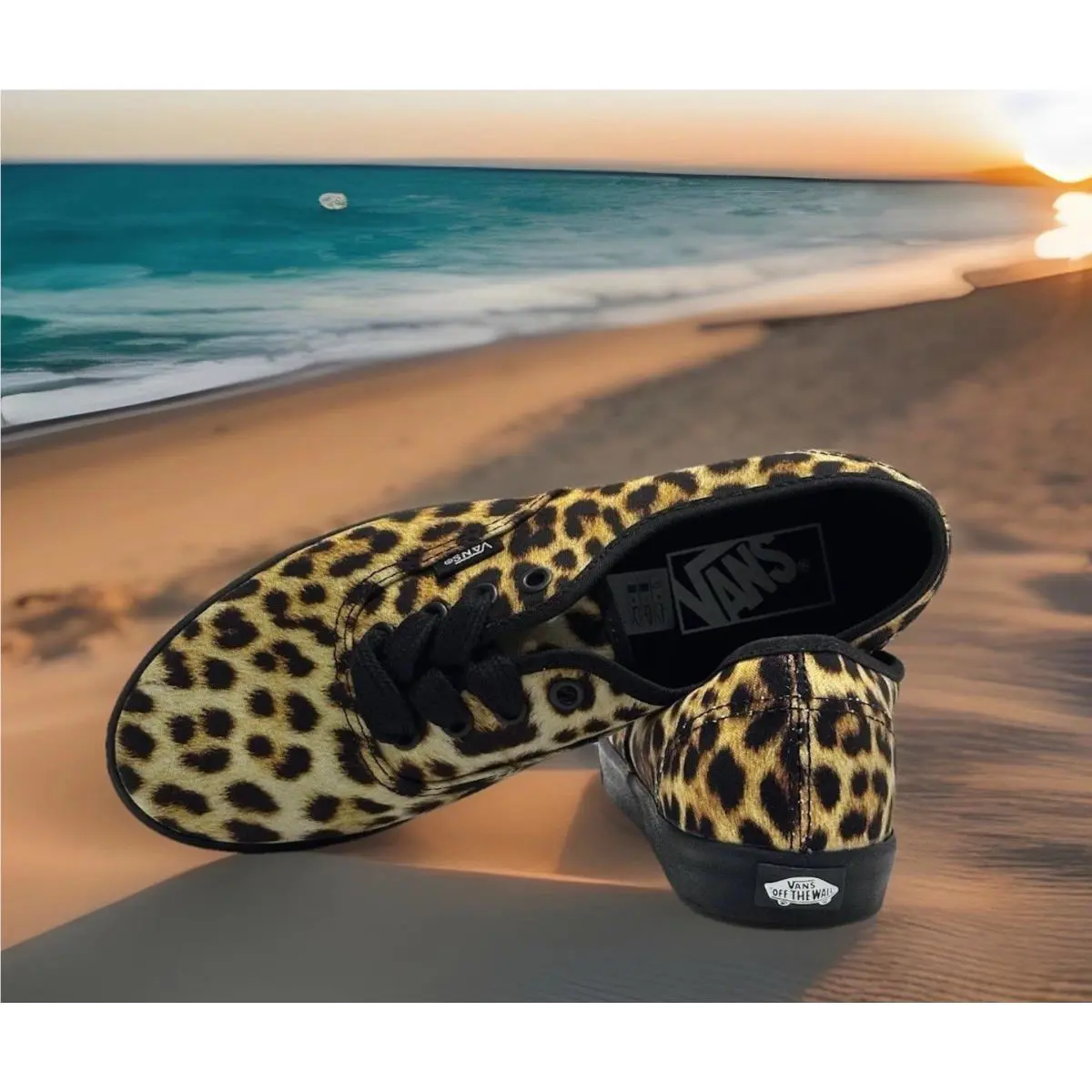 Vans shoes - VANS Off The Wall - Off The Wall - LEOPARD WITH BLACK (UPC: 0197643177012) 10