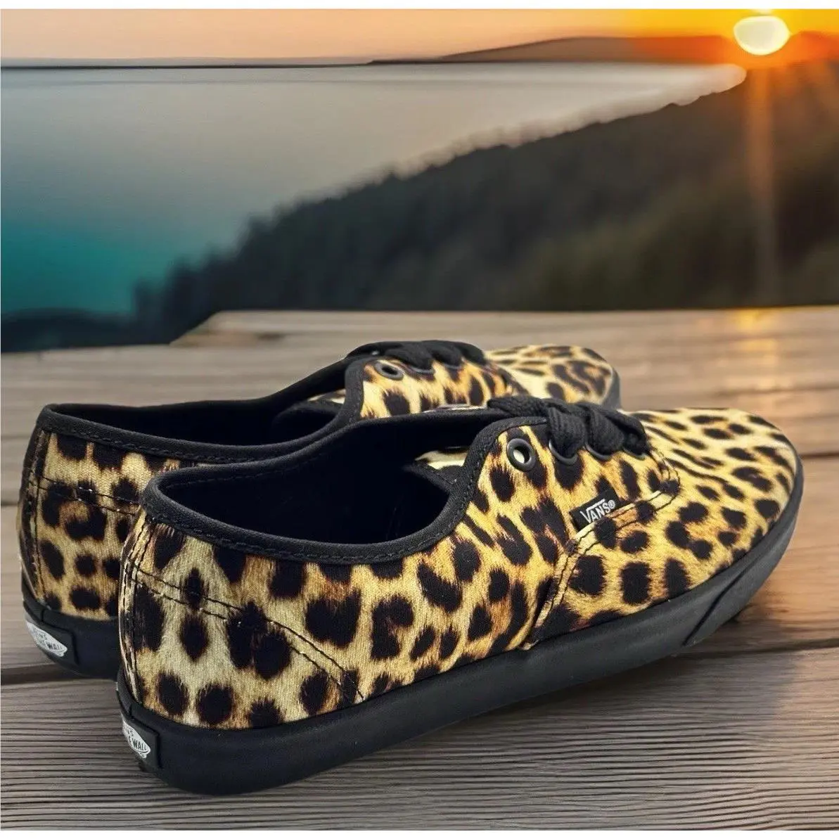 Vans shoes - VANS Off The Wall - Off The Wall - LEOPARD WITH BLACK (UPC: 0197643177012) 2
