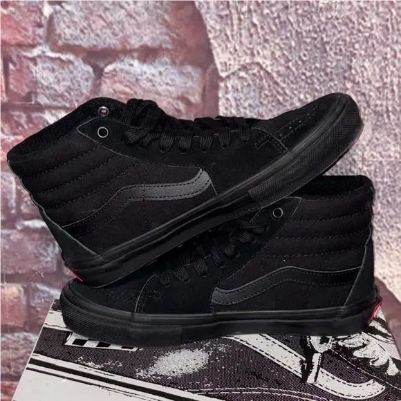 Vans shoes - VANS Hi - Comfycush sk8-hi - Black, Manufacturer: Black/Black (UPC: 194905569165) 4