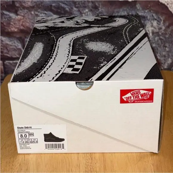 Vans shoes - VANS Hi - Comfycush sk8-hi - Black, Manufacturer: Black/Black (UPC: 194905569165) 0