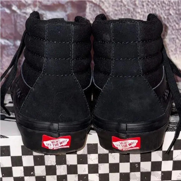 Vans shoes - VANS Hi - Comfycush sk8-hi - Black, Manufacturer: Black/Black (UPC: 194905569165) 6