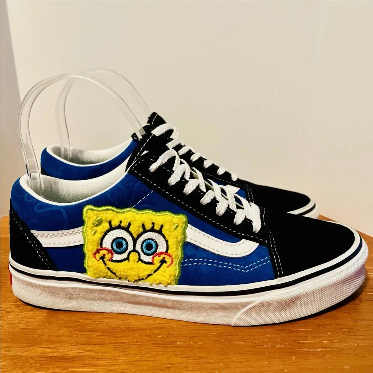 Vans shoes - Vans Spongebob Smile Patch - Spongebob Smile Patch - VN0A38G19XD - Blue (UPC: 0195439346574) 3