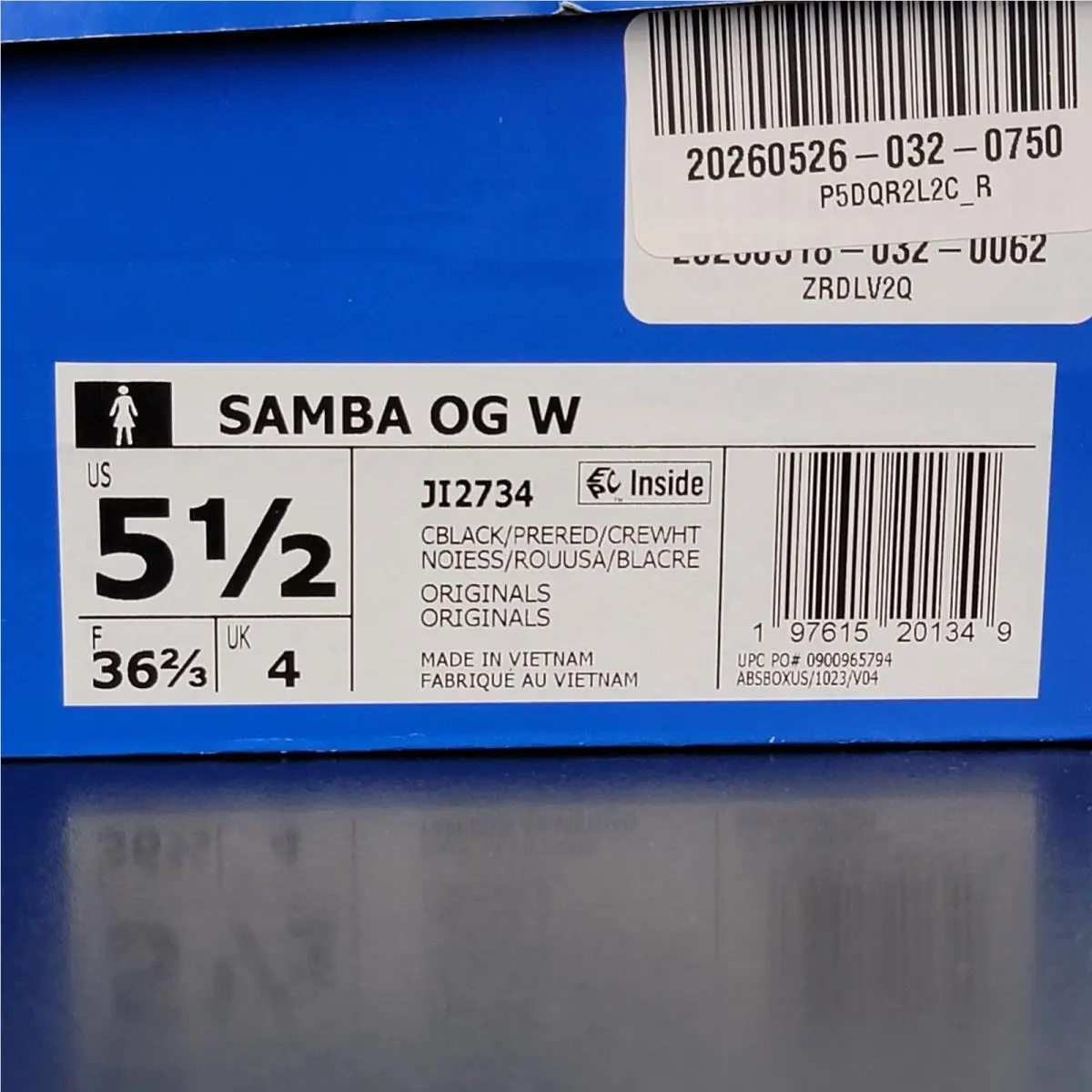 Adidas shoes - adidas Samba - Samba - JI2734 - Black 6