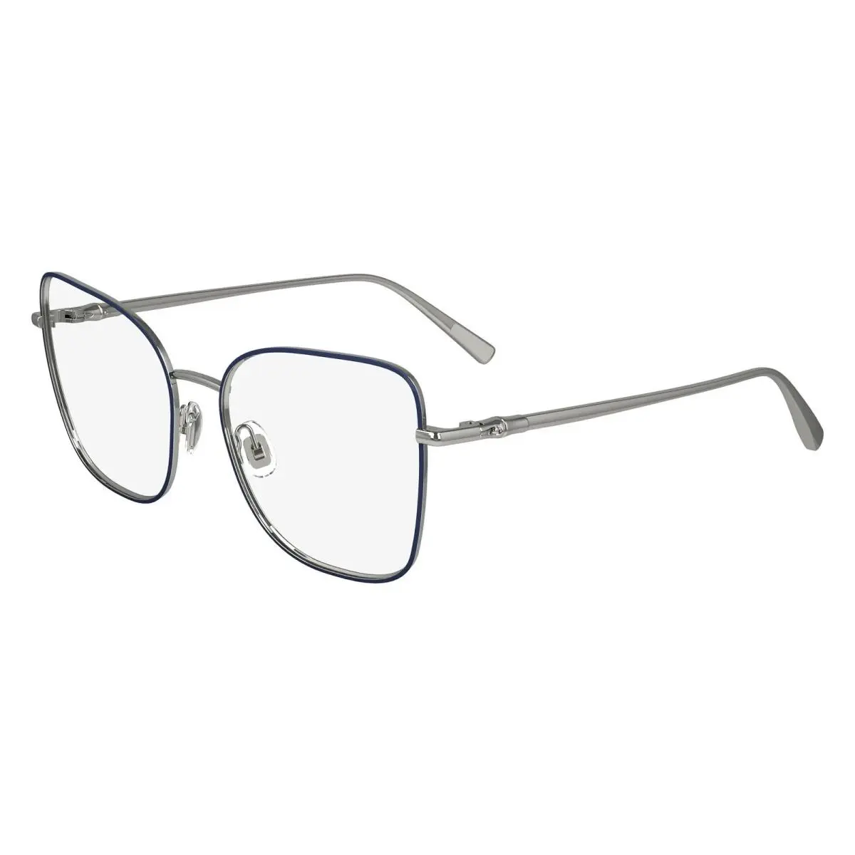 Longchamp LO-2159 042 Silver Blue Eyeglasses 52/17/140