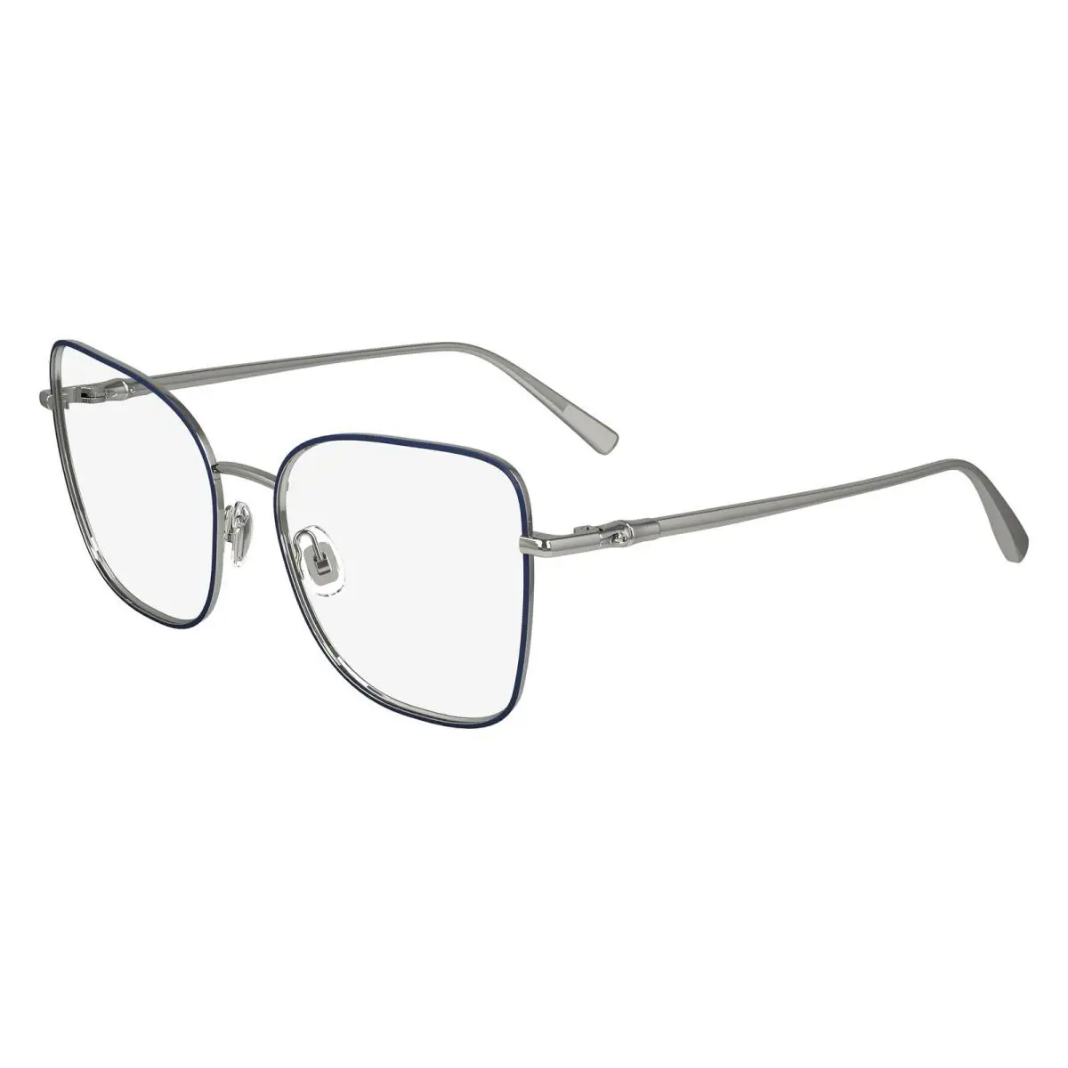 Longchamp LO-2159 042 Silver Blue Eyeglasses 52/17/140