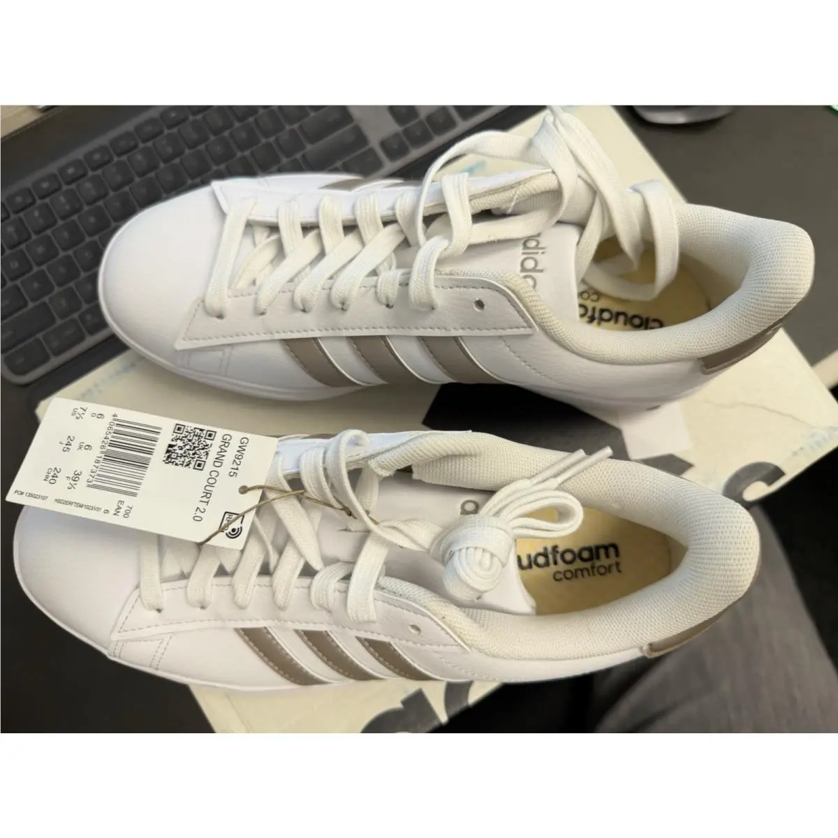Adidas shoes - Adidas Grand Court 20 - Grand Court - GW9215 - White (UPC: 4065426187373) 3