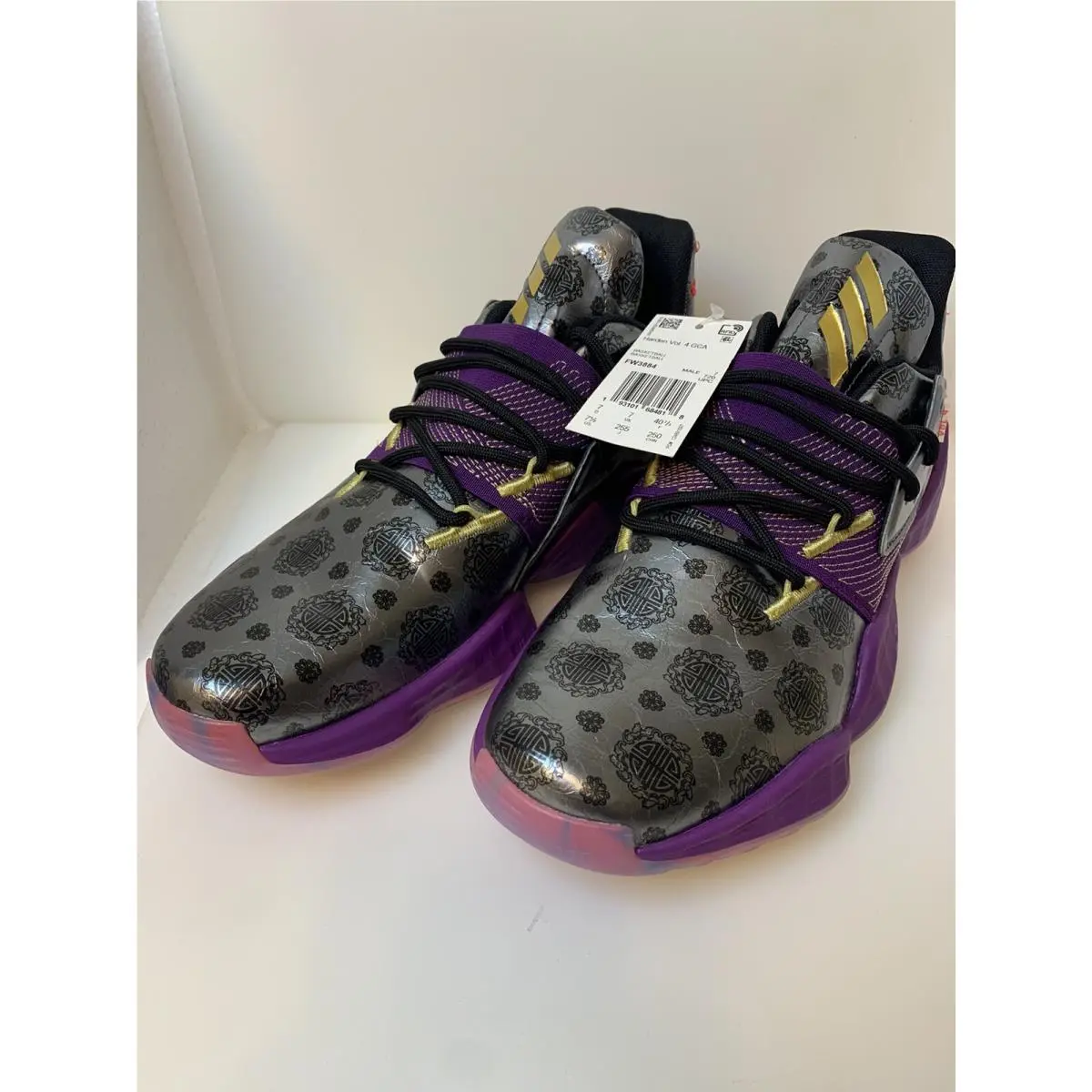 Adidas Harden Vol. 4 Gca FW3884 Size US 7.5 Mens