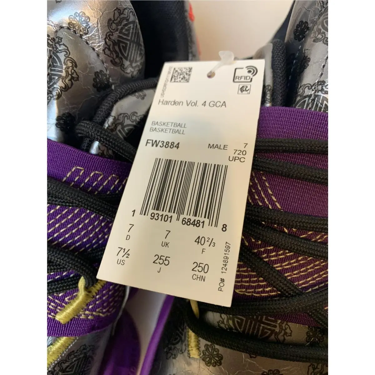 Adidas shoes - Adidas Harden Vol - Harden Vol - FW3884 - Multicolor 0