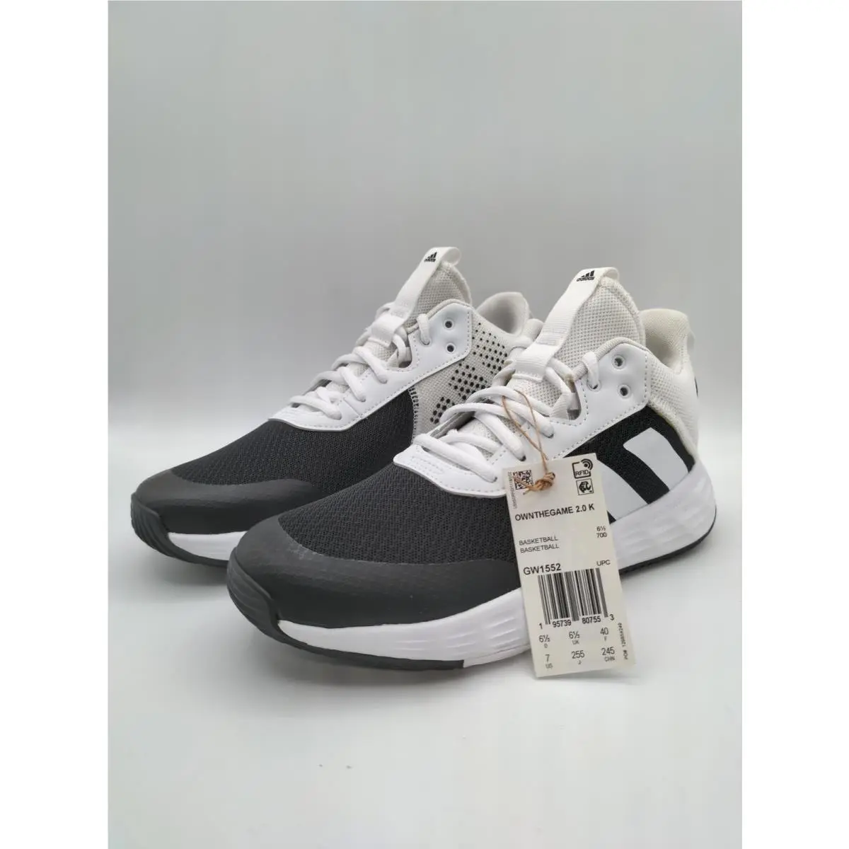Adidas shoes - LLB63 - LLB63 - Black/White/Black (UPC: 195739807553) 8