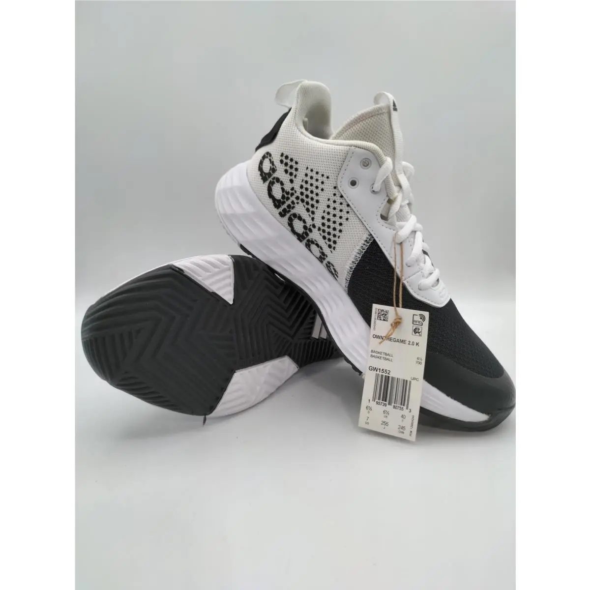 Adidas shoes - LLB63 - LLB63 - Black/White/Black (UPC: 195739807553) 12