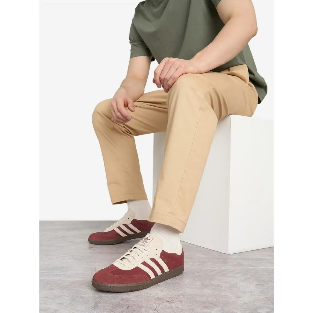 Adidas shoes - adidas Samba OG - Samba - Preloved Ruby / Cream White / Gum - JI3216 8
