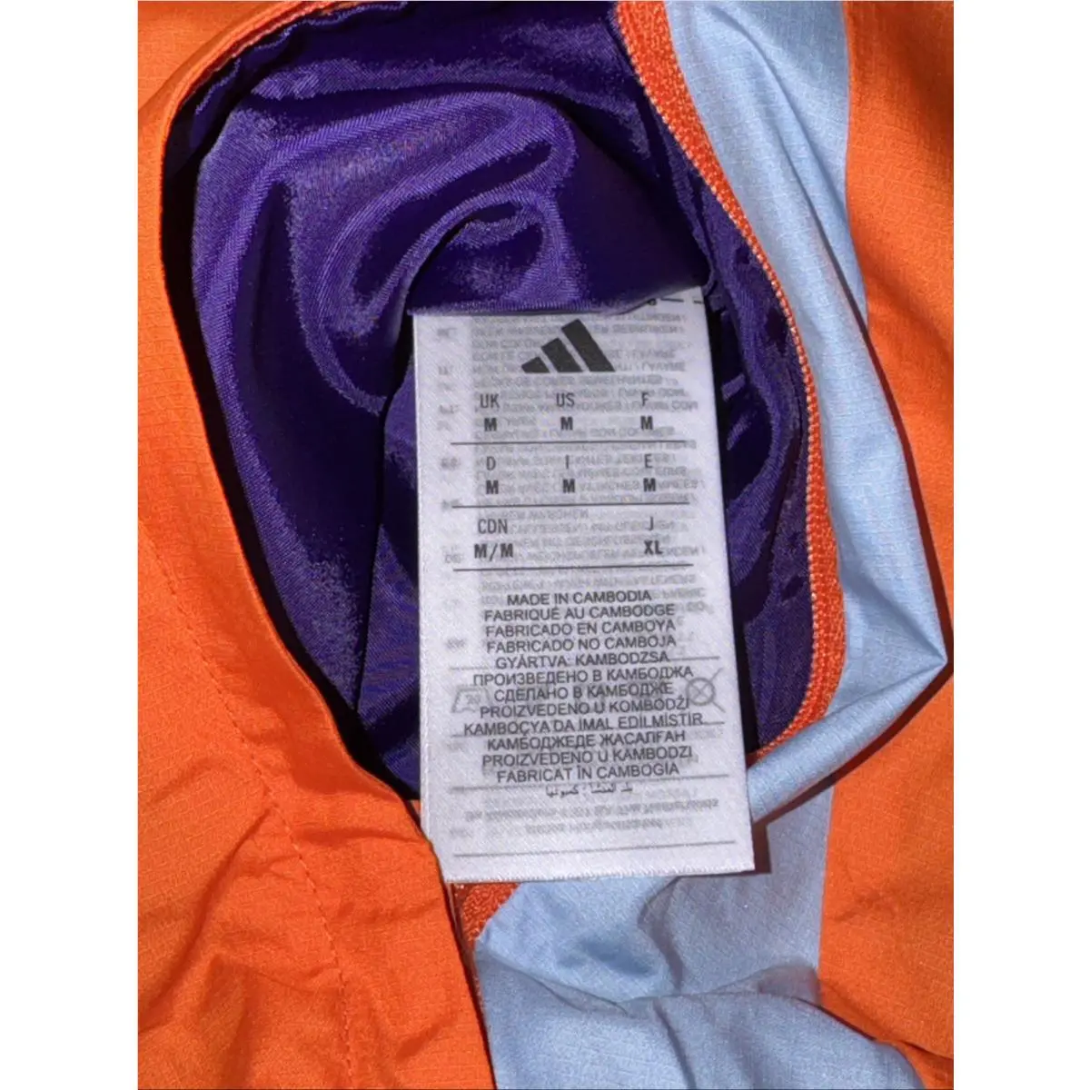 Adidas clothing - adidas Minnesota United FC - Minnesota United - Orange/Purple 3