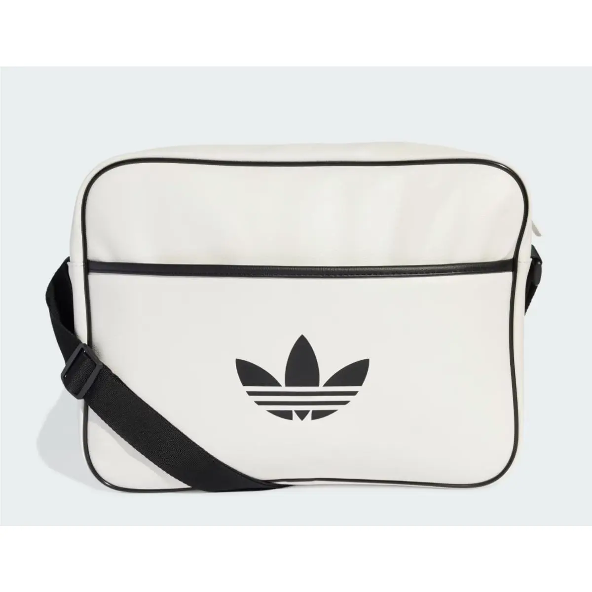 Adidas Originals Vintage Trefoil Airliner Bag White IN Adidas Package
