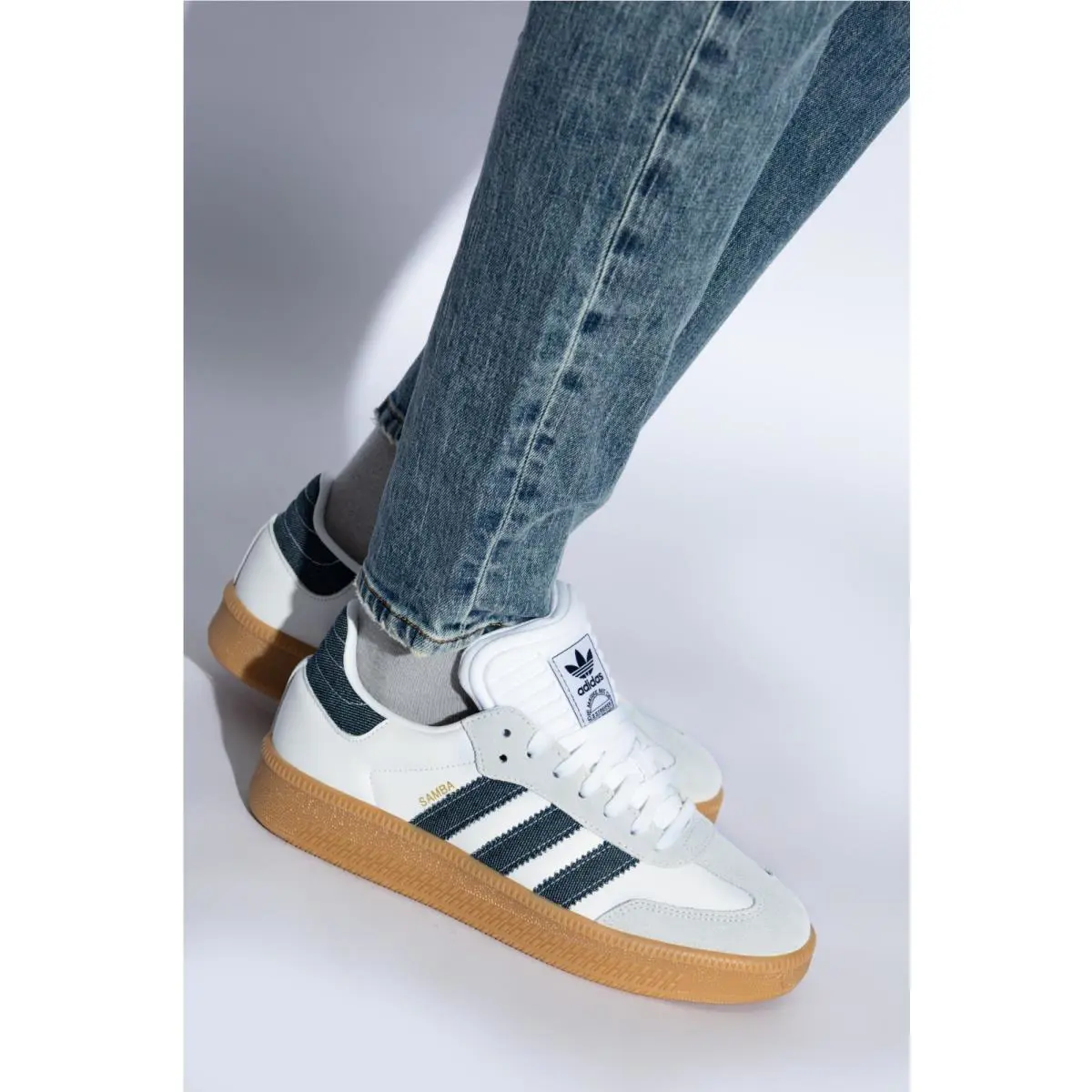 Adidas shoes - adidas Samba OG - Samba - White Night Indigo Denim - JQ7440 10