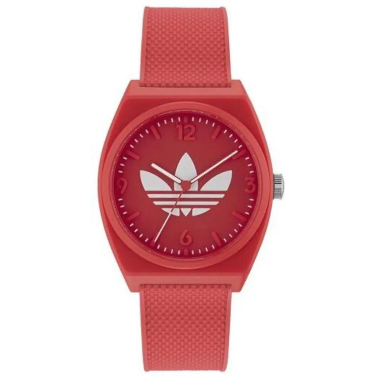 Adidas AOST23051 Men`s Street Project Two Red Plastic Strap 38mm Watch
