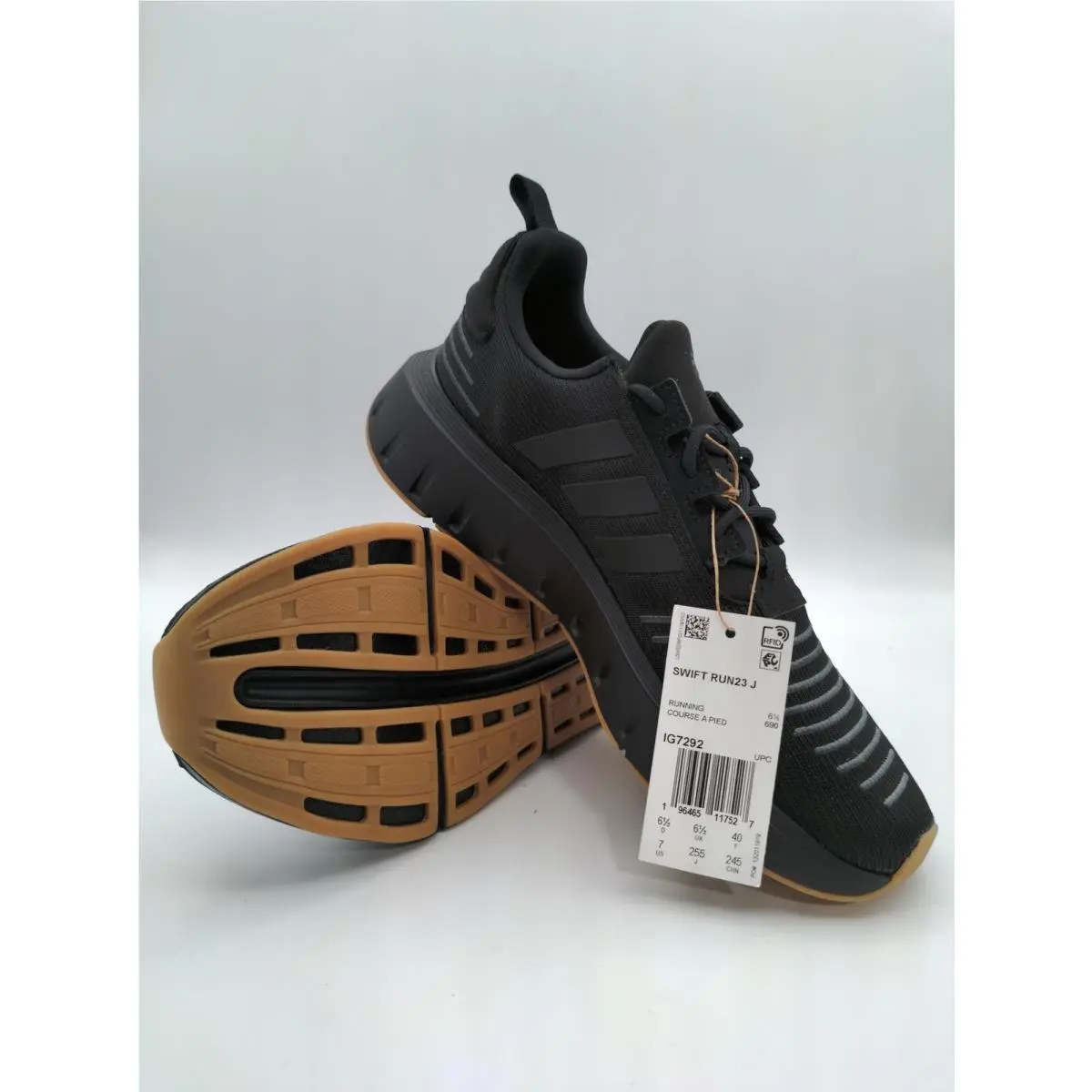 Adidas shoes - IG7292 - IG7292 - Black/Black/Gum (UPC: 196465117527) 3
