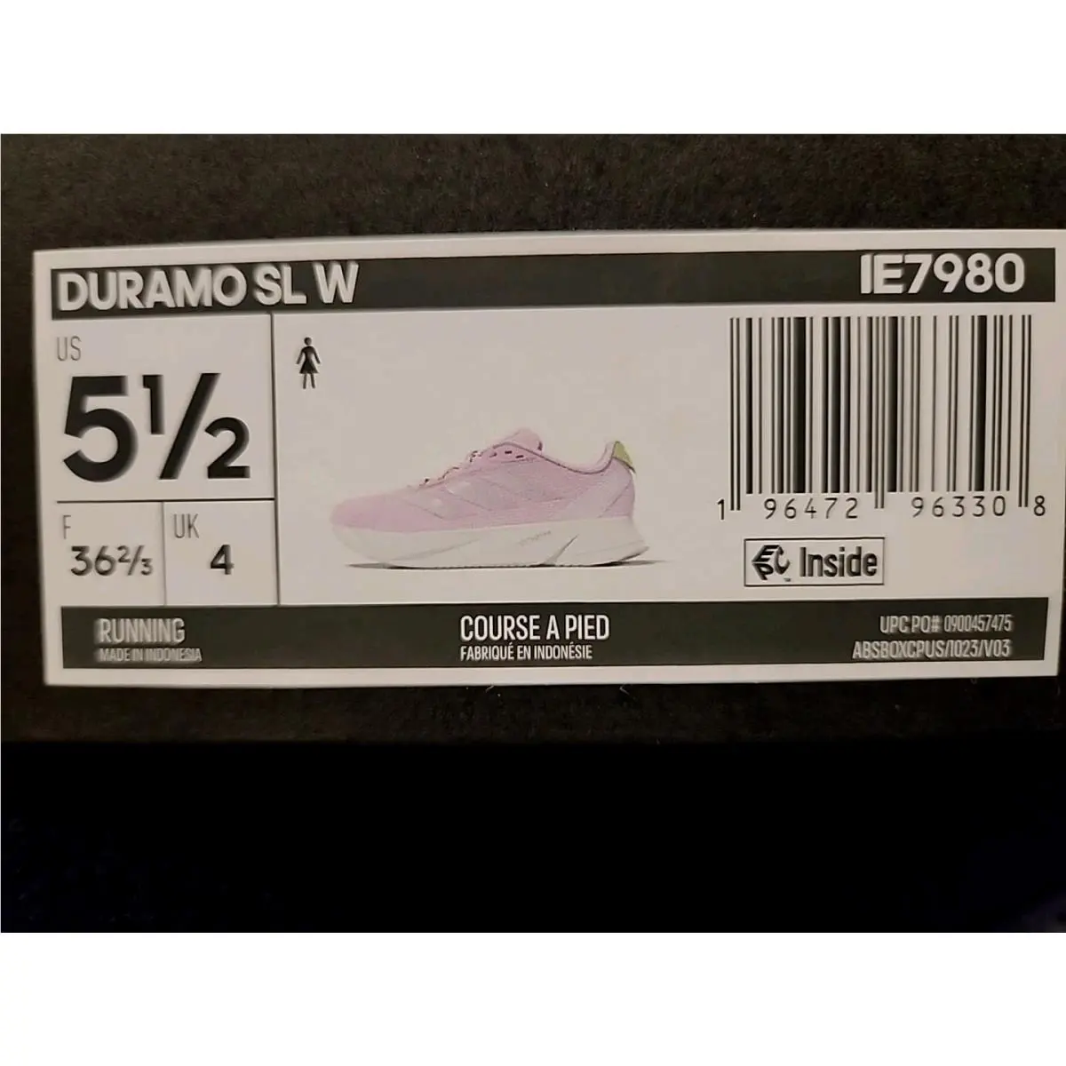 Adidas shoes - adidas Duramo - Duramo - IE7980 - Purple (UPC: 196472963308) 6